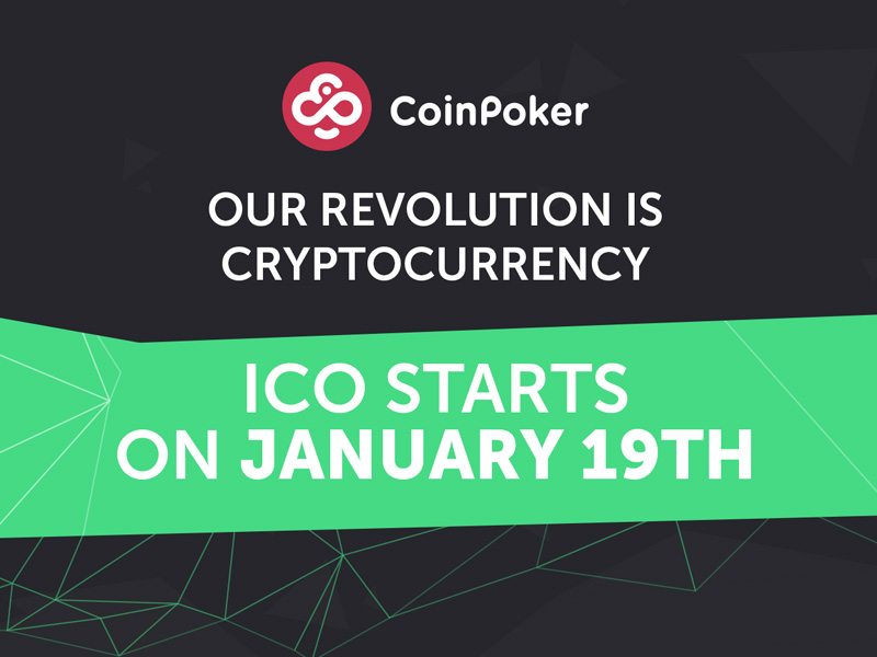 All aboard the new era for poker! CoinPoker’s ICO Launches on Friday