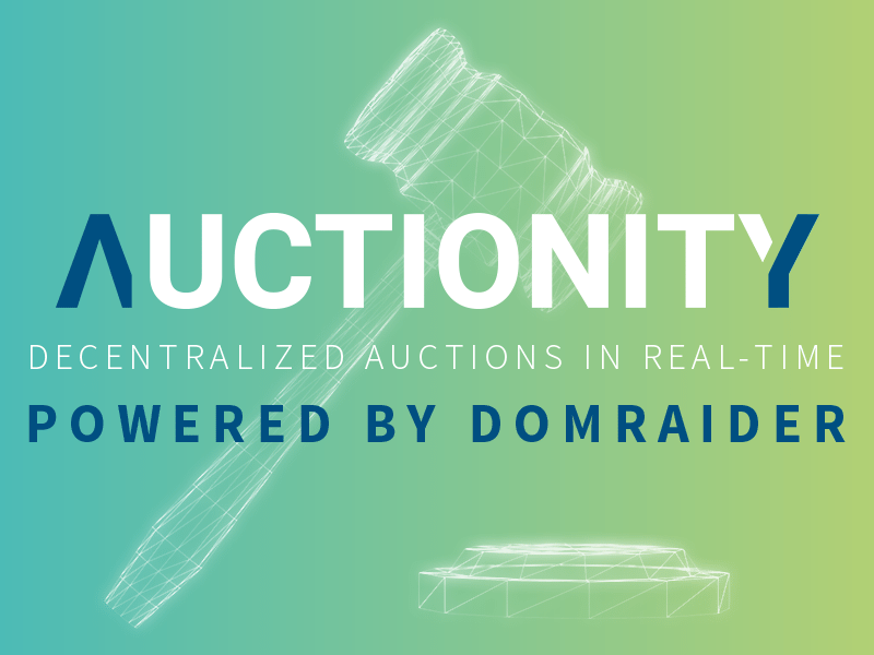 DomRider, Auctionity