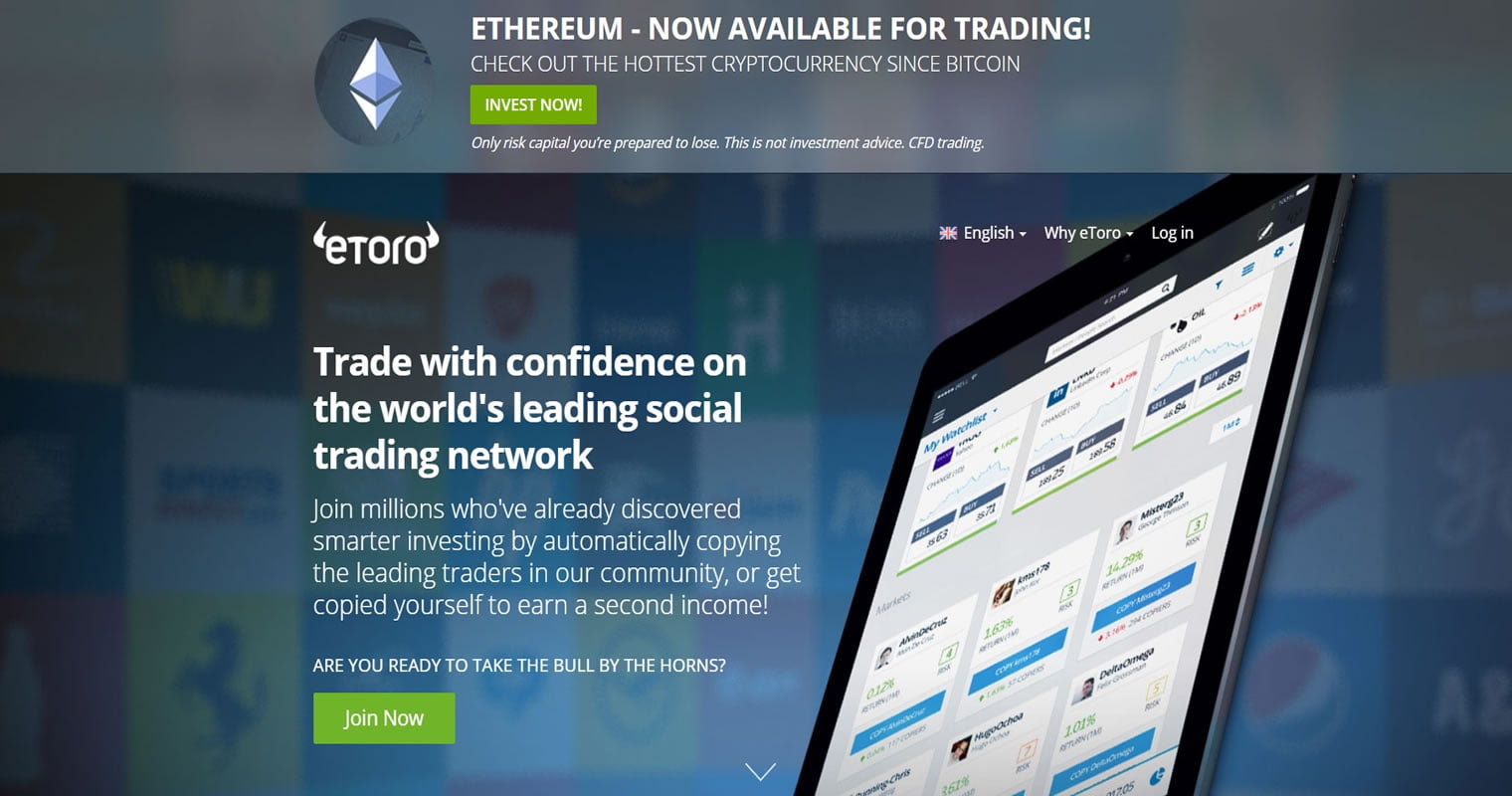 Crypto Trading Made Easier with eToro