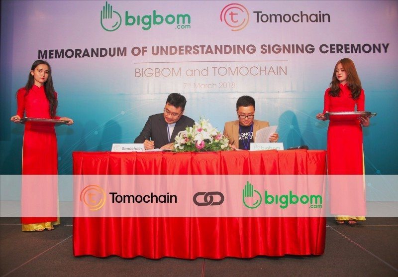 Bigbom and Tomochain Sign Strategic Partnership Agreement