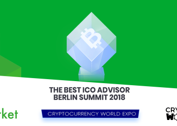 TokenMarket Win Prestigious ‘Best ICO Advisory Award’ at Cryptocurrency World Expo 2018