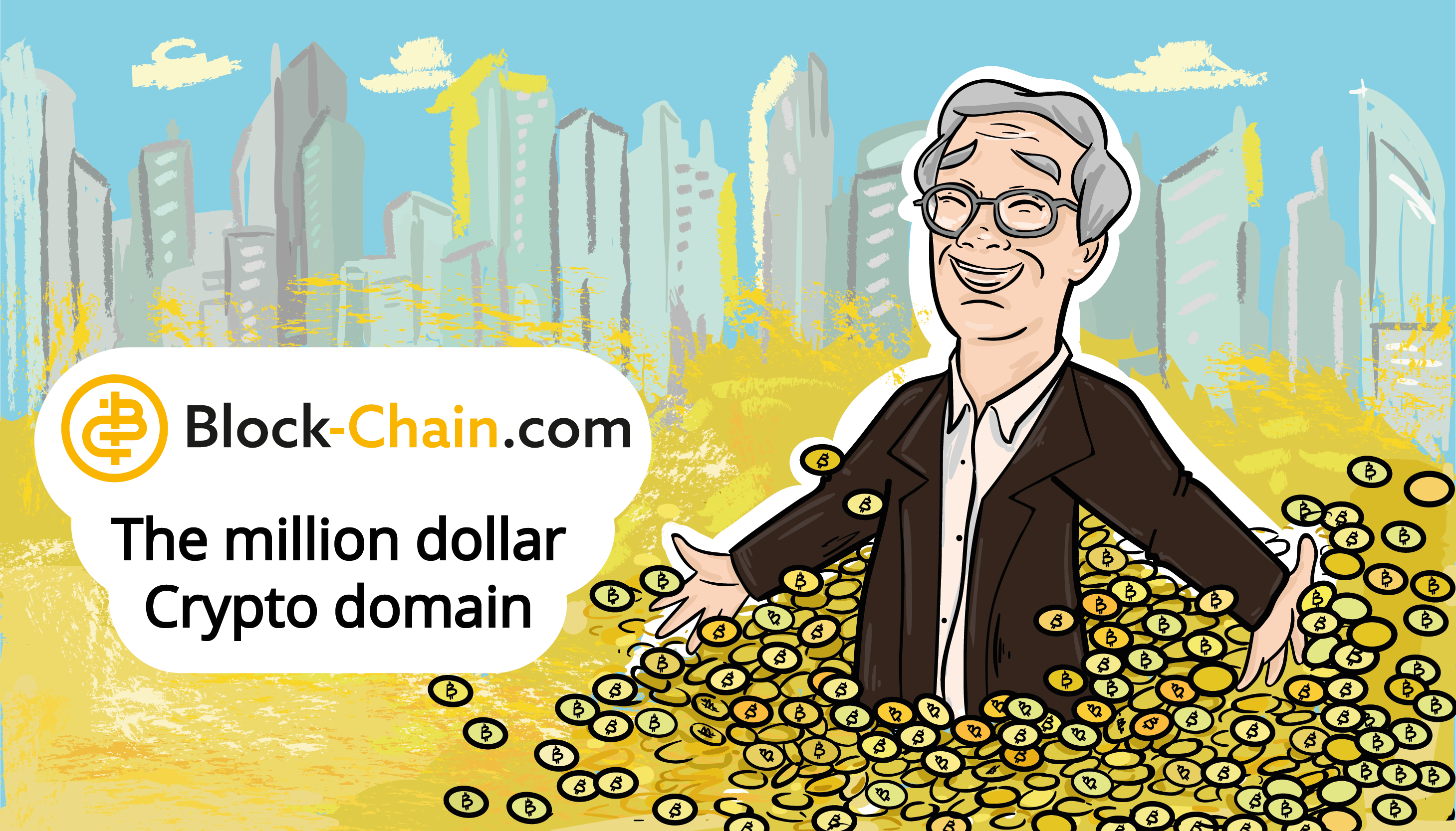 The Cryptocurrency Domain Name Block-Chain.Com Has Been Acquired for $1,000,000