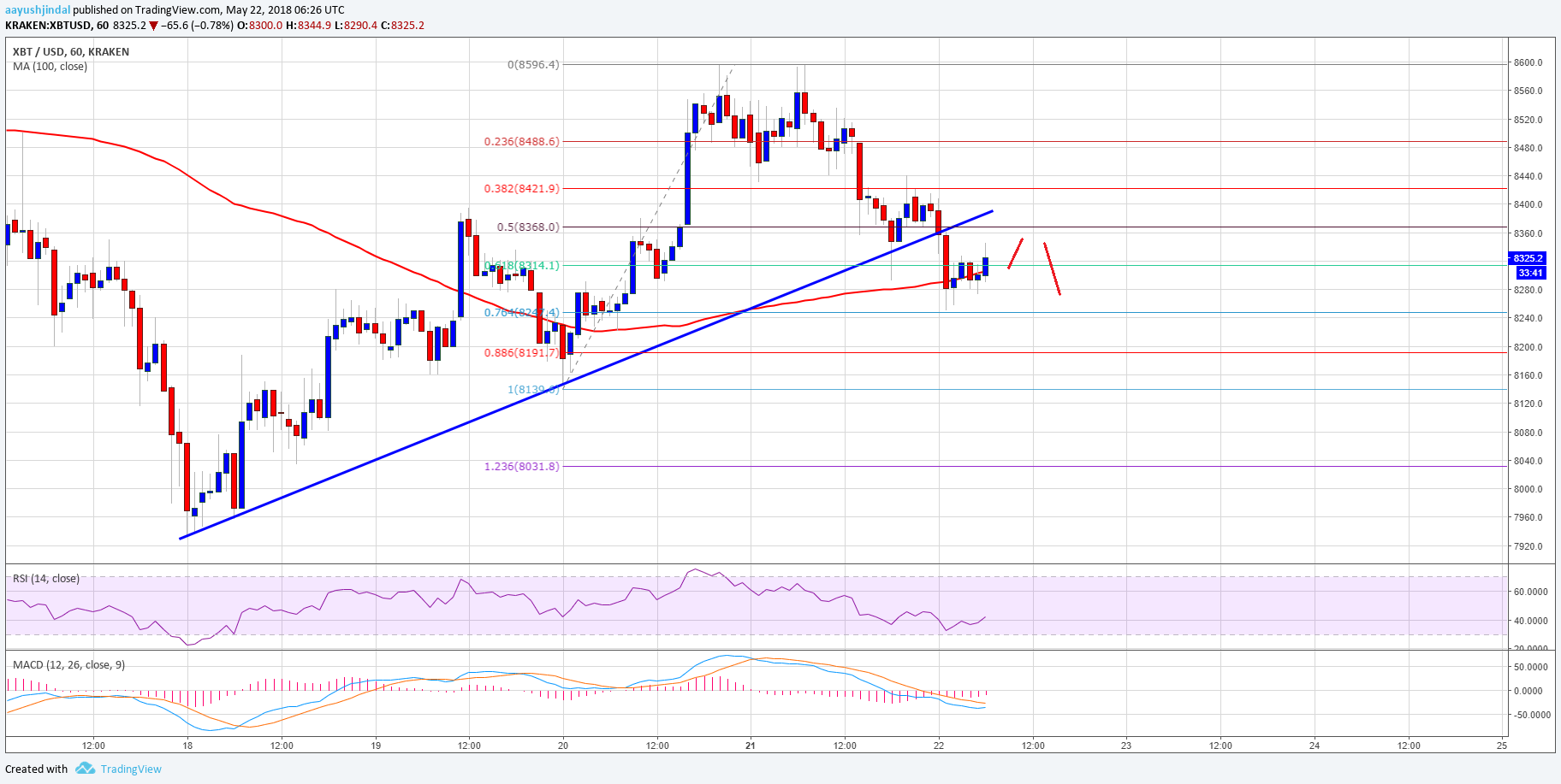 Bitcoin Price Analysis BTC USD