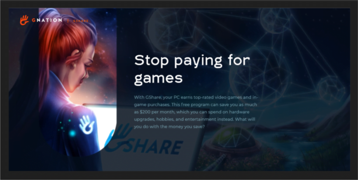 GShare, the Application That Helps You Earn with Your GPU/CPU