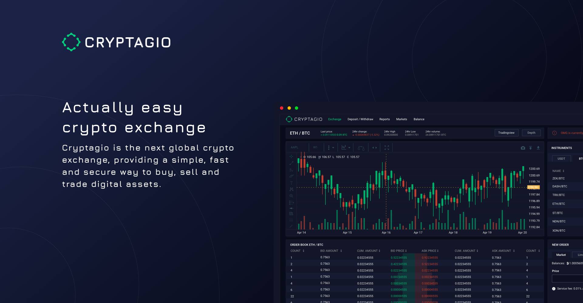 Cryptagio: The Next Mainstream Global Exchange