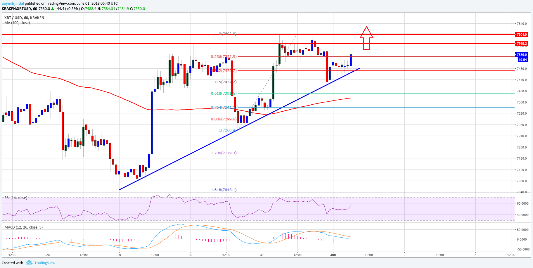Bitcoin Price Analysis BTC USD