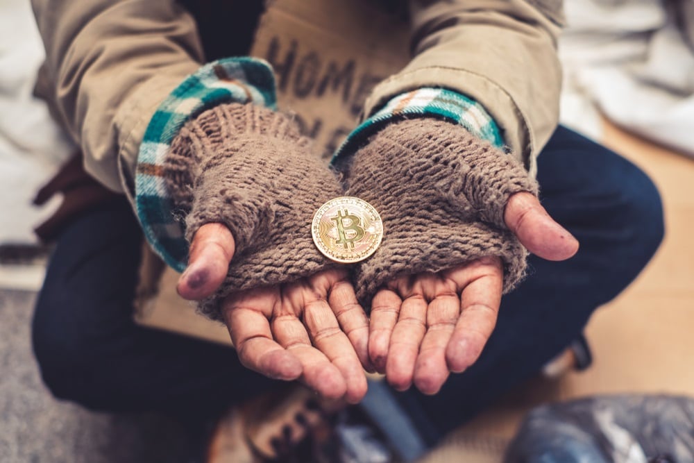Crypto, Crypto, Crypto… CEO Says ‘Crypto’ 100K Times For Homeless Charity