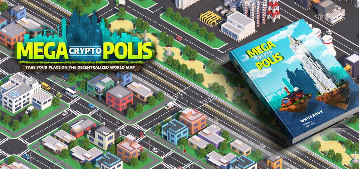 Bids for MegaCryptoPolis Districts Reached 15 ETH, Decentralized City Growing Fast