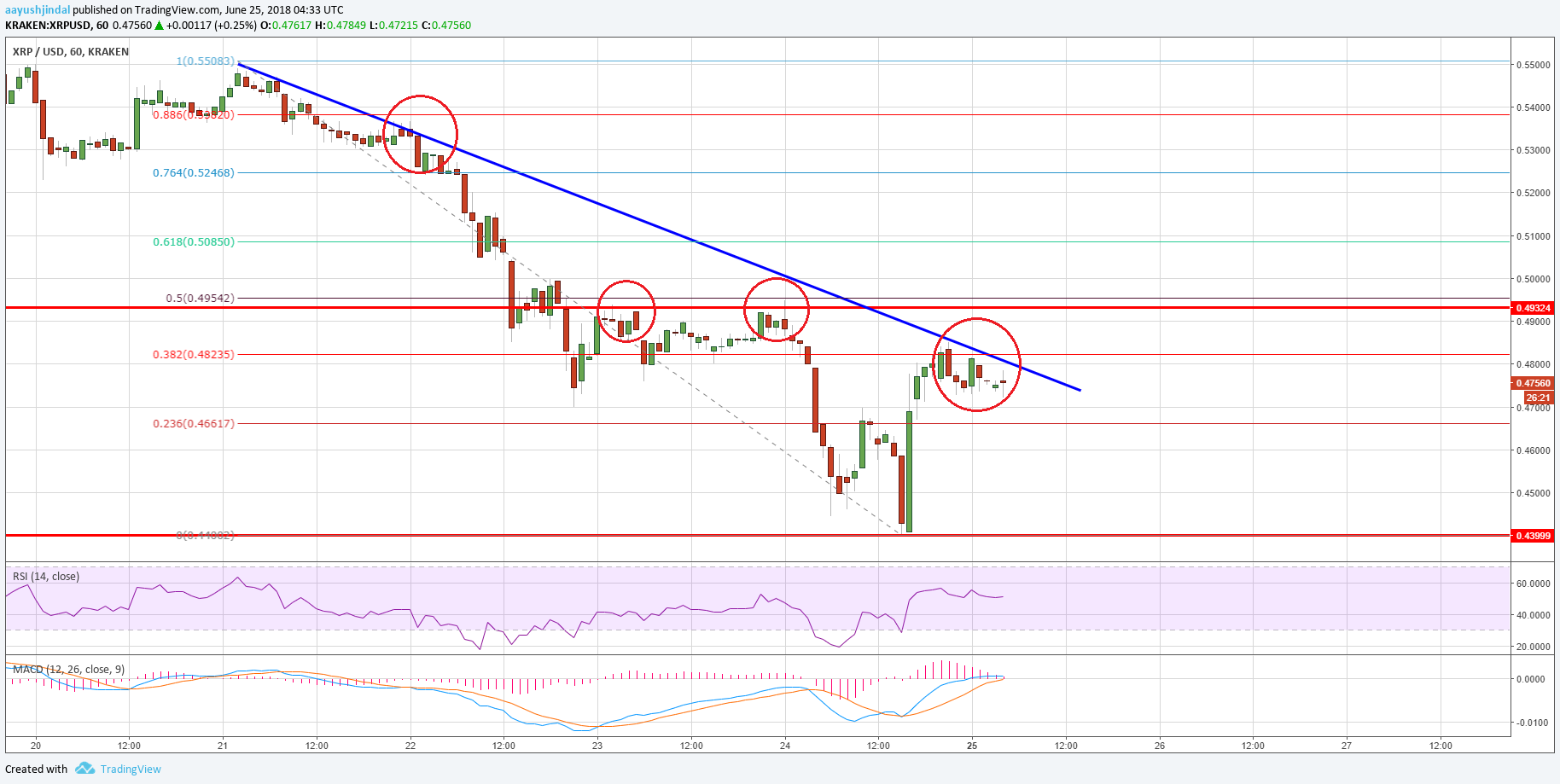 Ripple Price Analysis XRP USD
