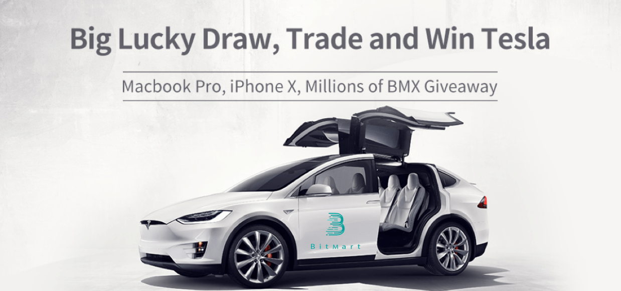 Trade Crypto to Win a Tesla? BitMart Announces Their New Lucky Draw Trading Event