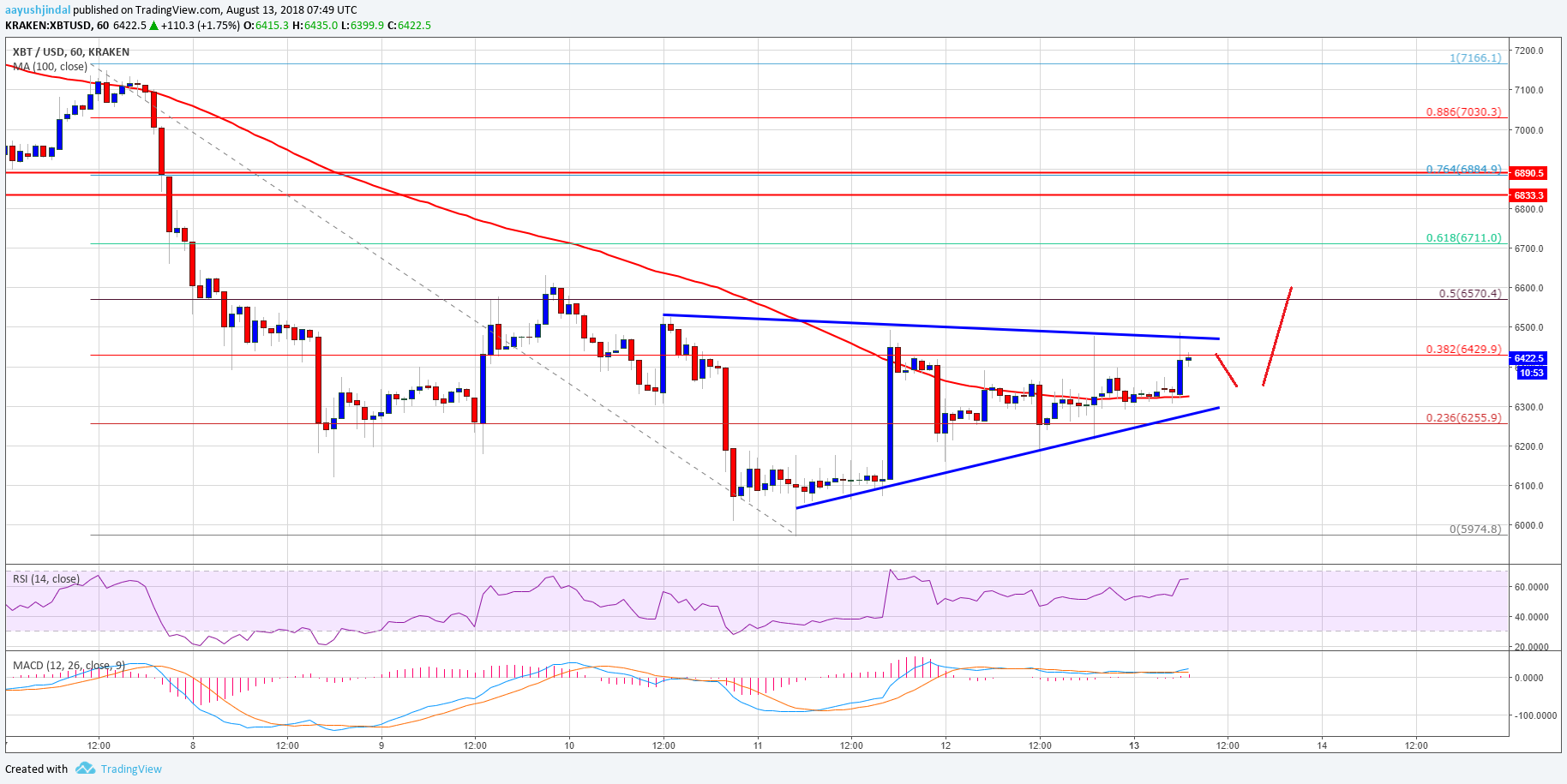 Bitcoin Price Analysis BTC USD