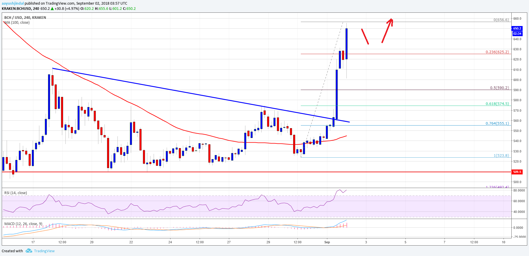 Bitcoin Cash Price Weekly Analysis BCH USD