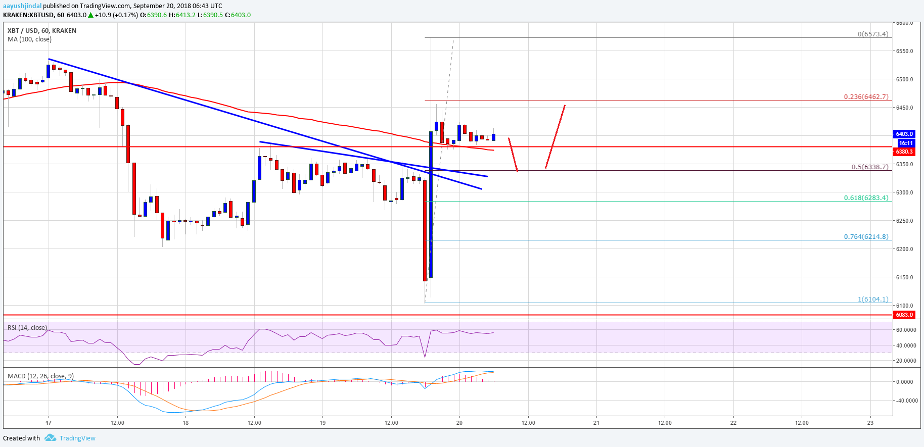 Bitcoin Price Analysis BTC USD