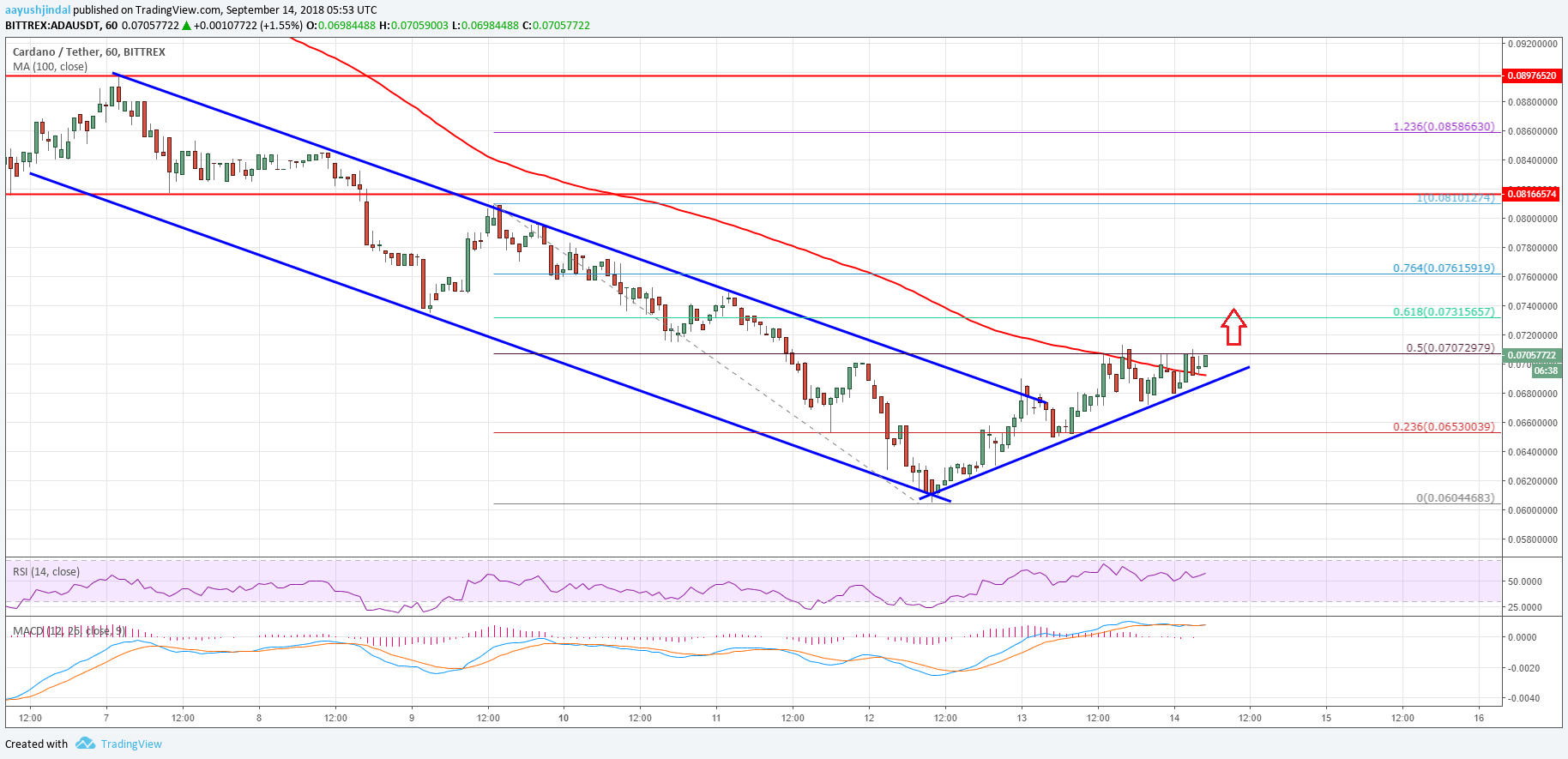 Cardano Price Analysis ADA USD