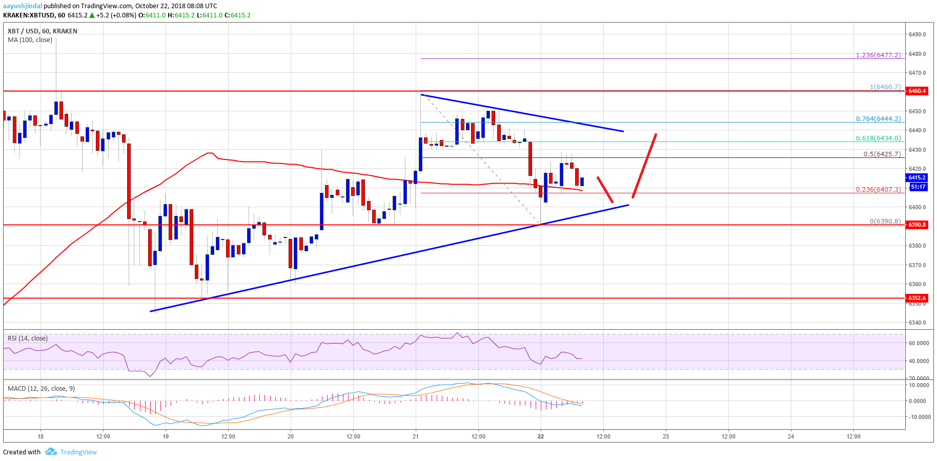 Bitcoin Price Analysis BTC Chart