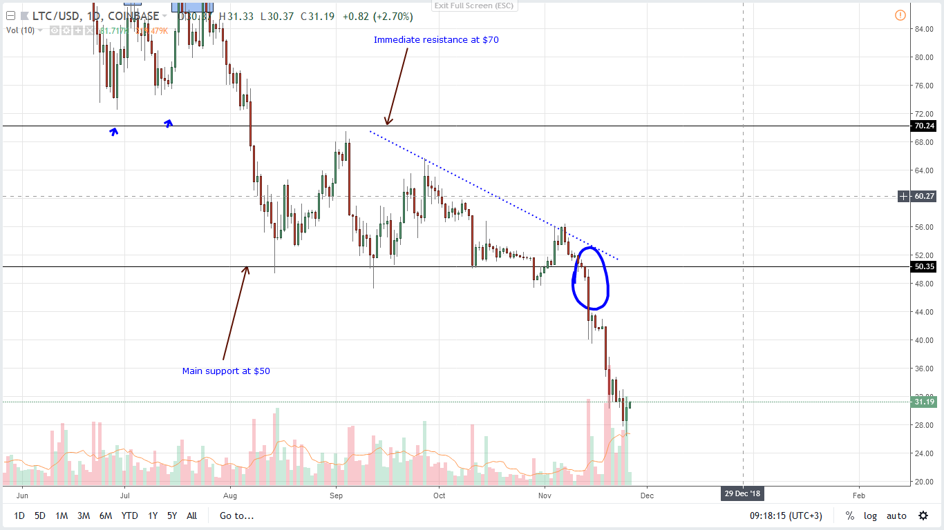 LTC/USD Price Analysis