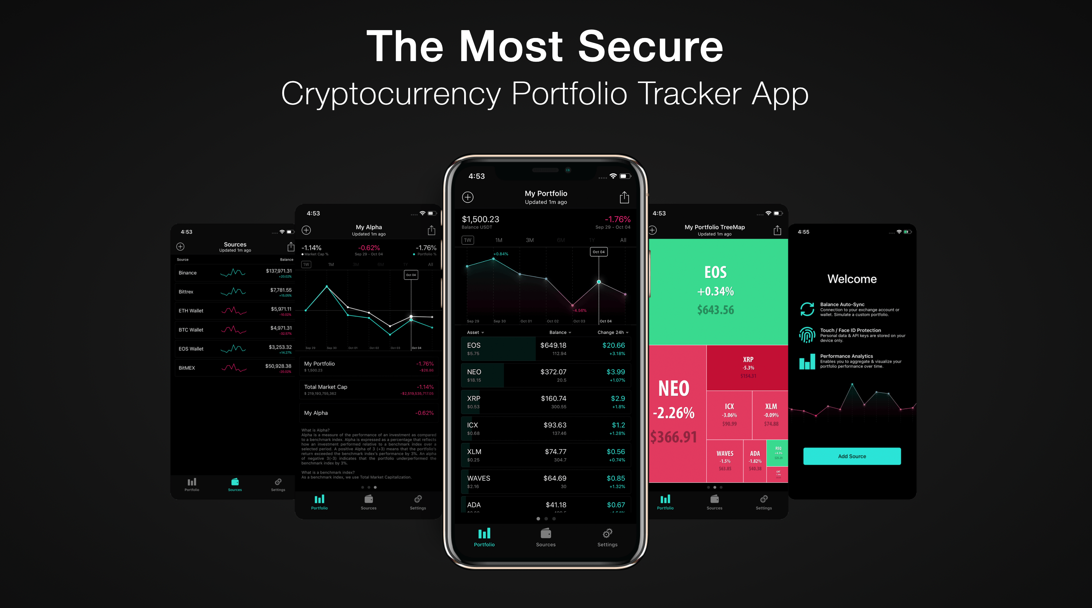 cryptocurrency portfolio tracking app ios privacy
