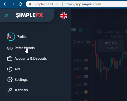 affiliate, cryptocurrency, simplefx