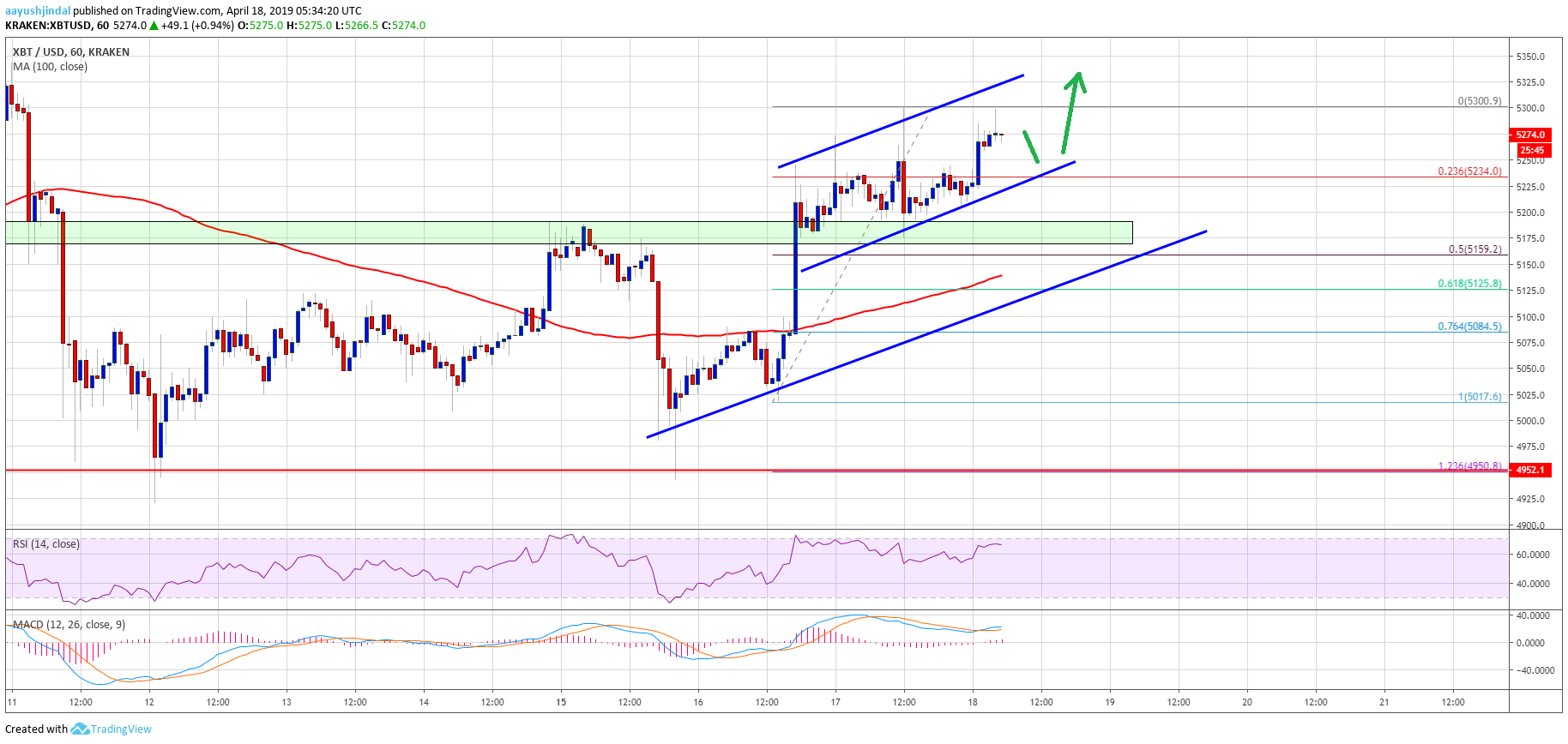 Bitcoin Price Analysis BTC Chart