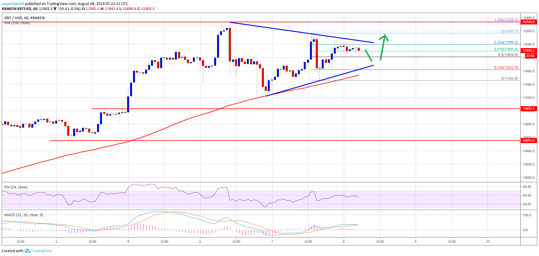 Bitcoin Price Analysis (BTC/USD) 