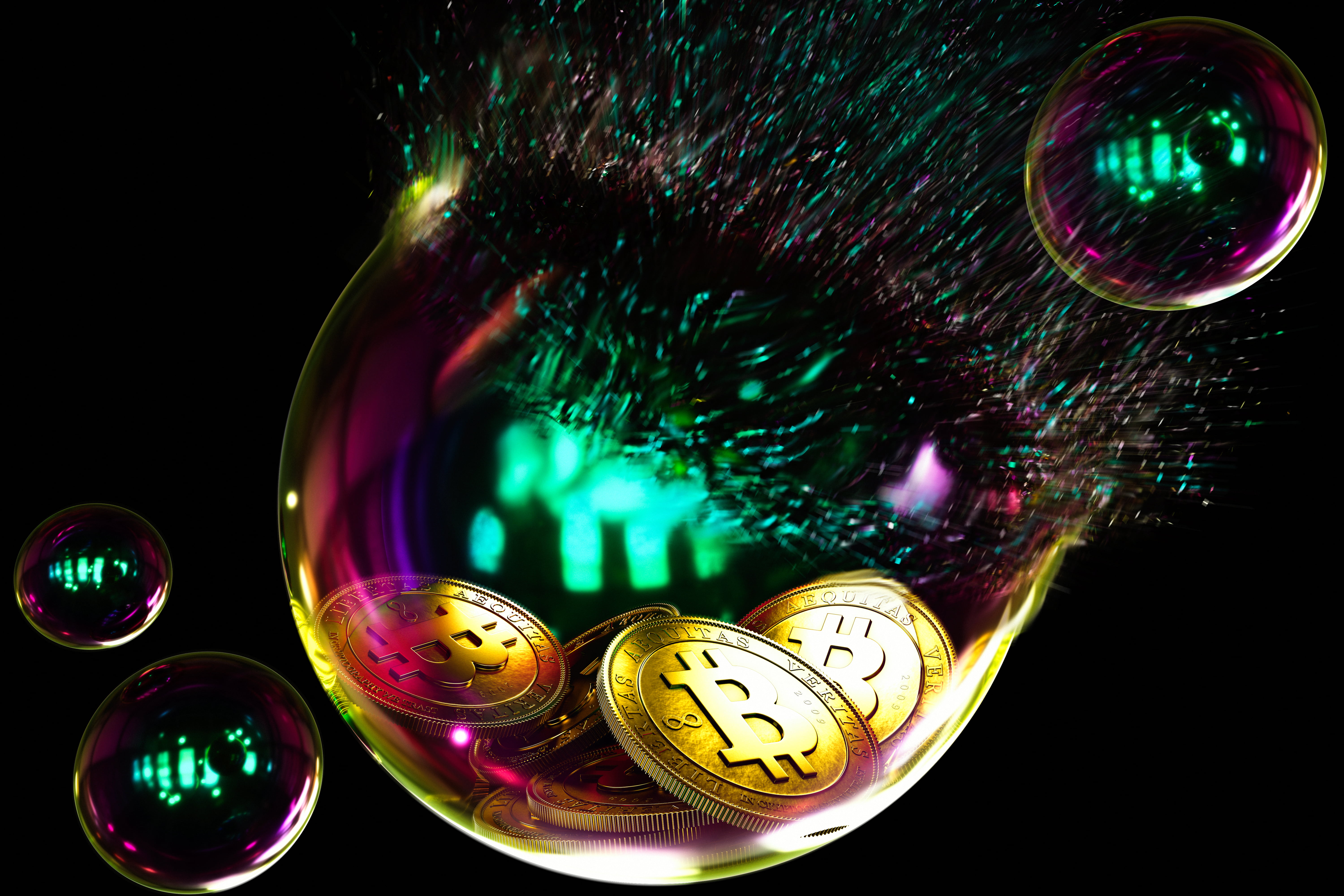 bitcoin crypto bubble mania