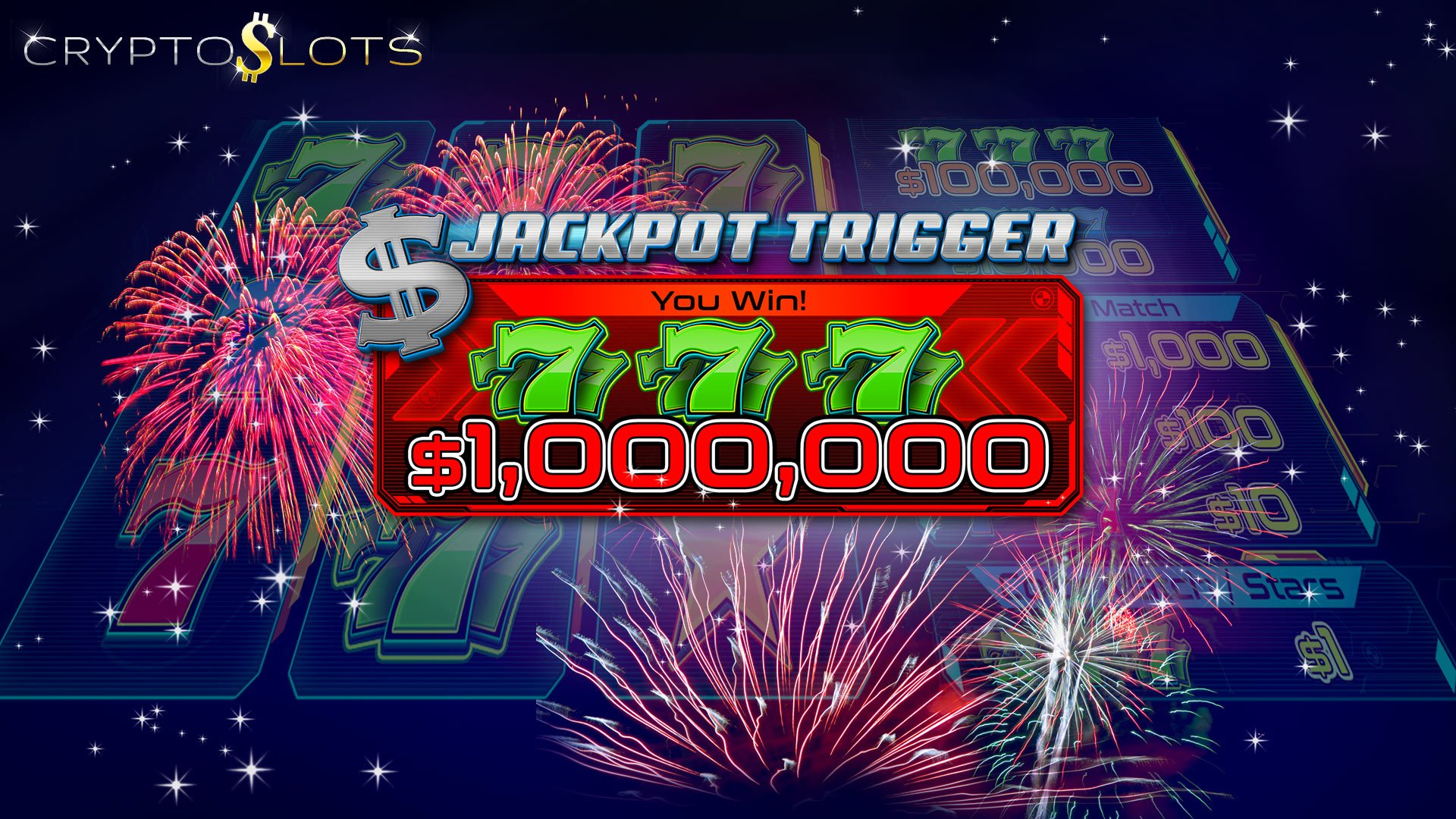 Why CryptoSlots are Offering Free Spins for their $1,000,000 Slot