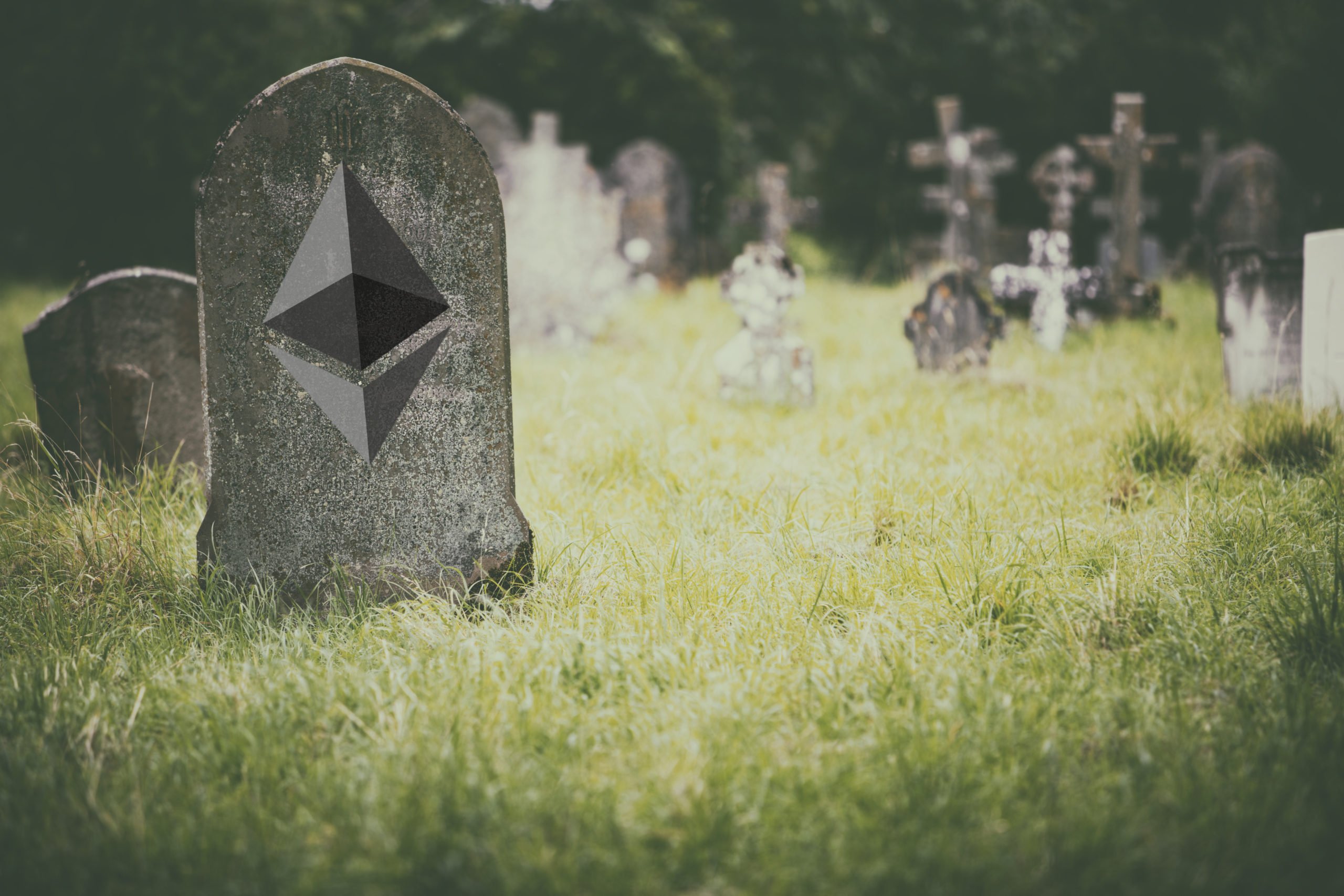 ethereum bitcoin dead grave