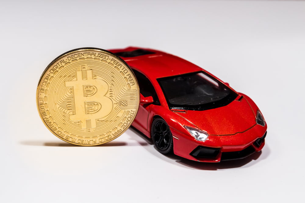bitcoin, cryptocurrency, Lamborghini