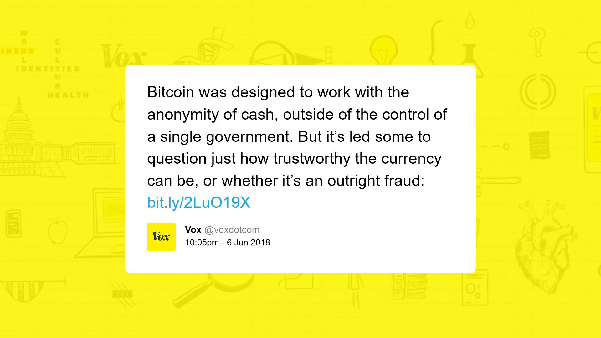 crypto is a scam according to Vox
