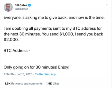 bill gates bitcoin scam twitter
