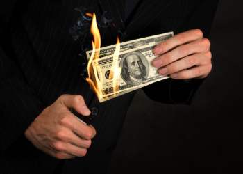 bitcoin burning money greed fear crypto index