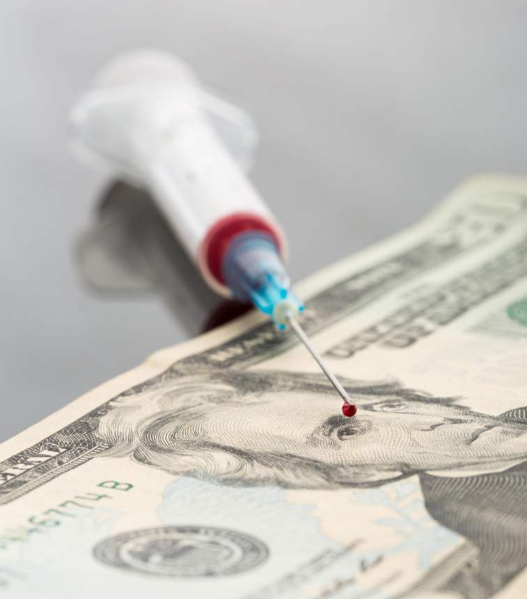 bitcoin buying blood