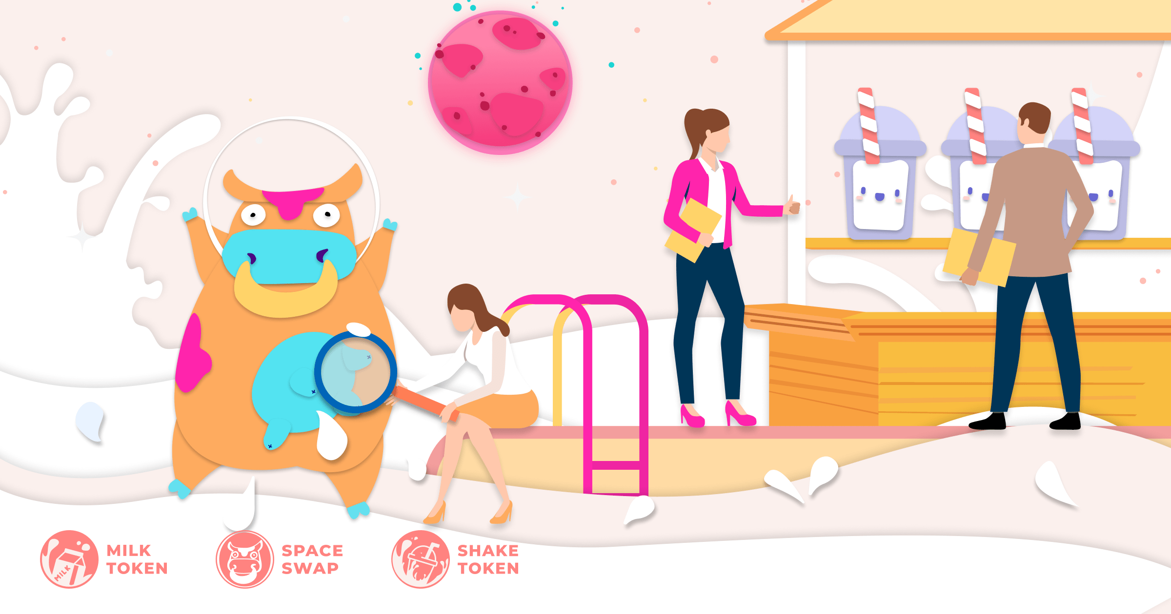 Time To Milk Some Liquidity Pools How Spaceswap Makes It Possible Newsbtc