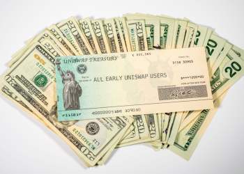 uniswap crypto stimulus check