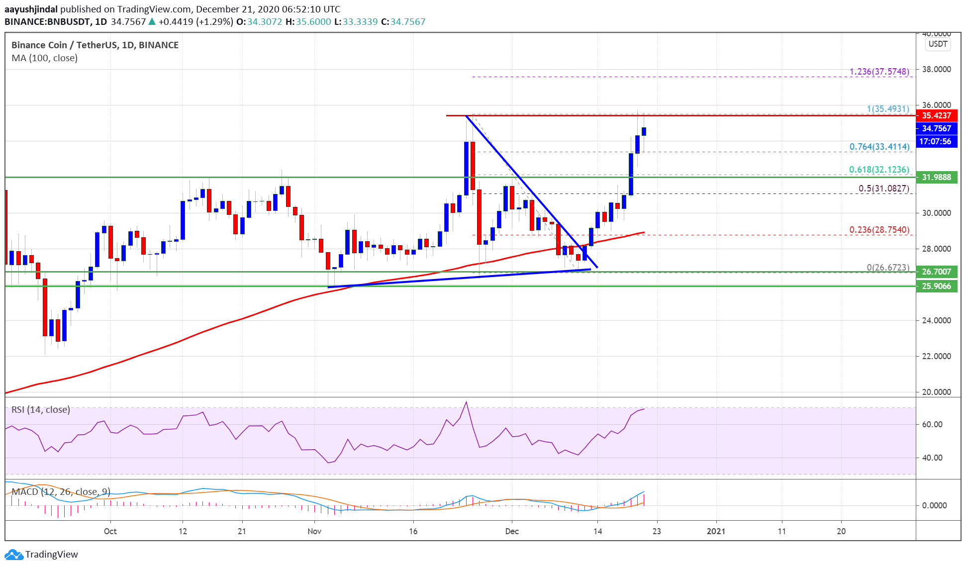 Charted: Binance Coin (BNB) Rally Reaches Crucial Juncture, Why It Could Test...