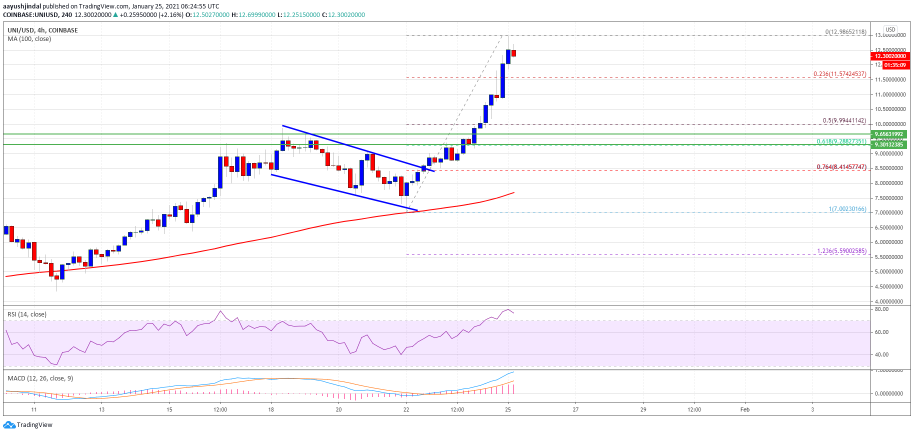 Charted: Uniswap’s UNI Explodes Above $12, Why Dips Remain Attractive