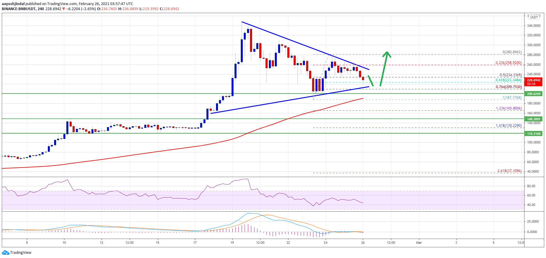 Binance Coin Price