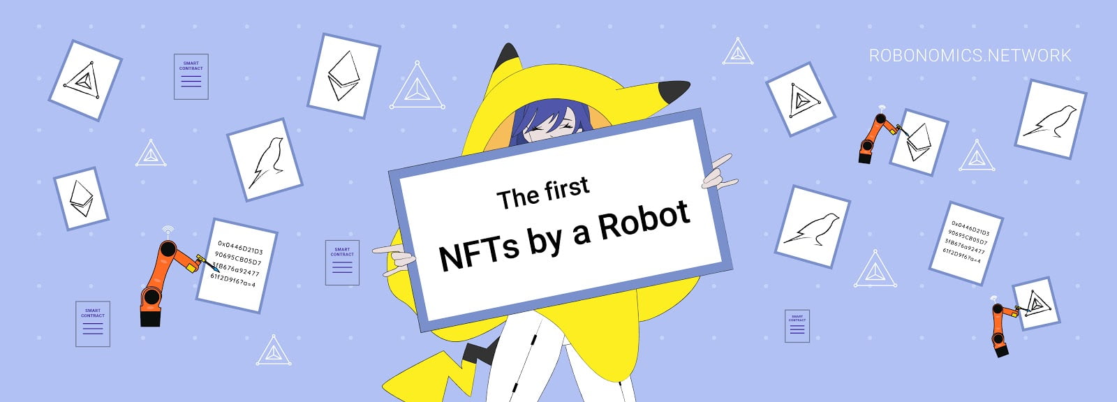 First NFT art created by robot-artist is available on Rarible