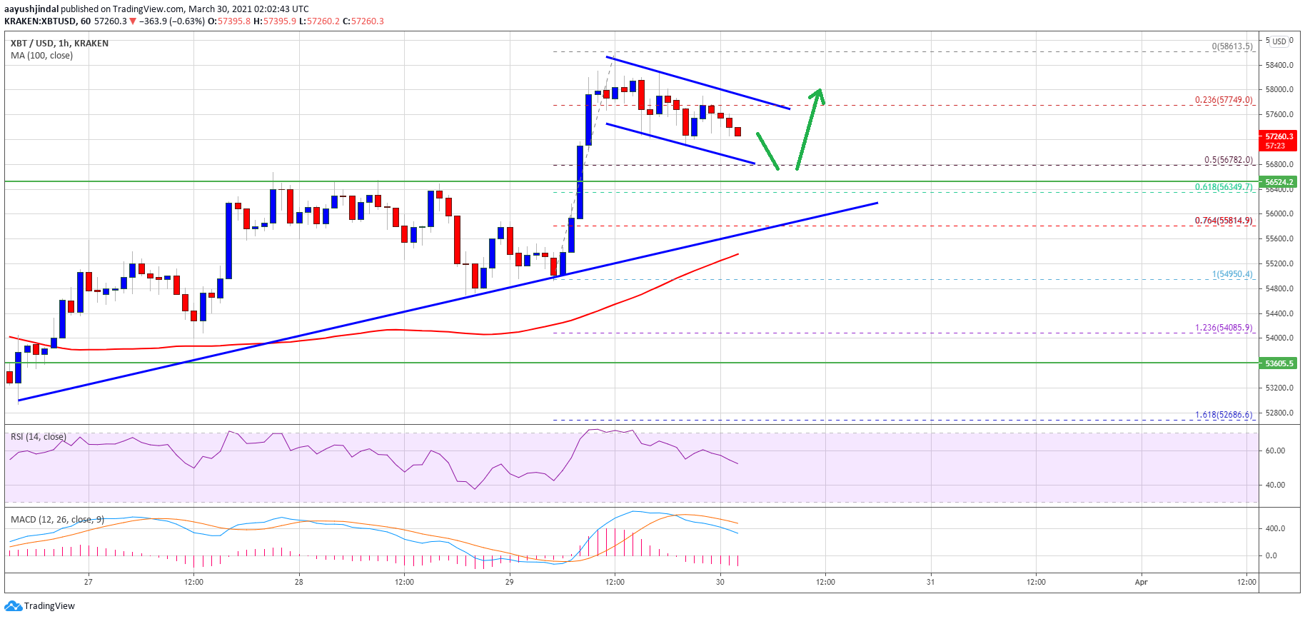 TA: Bitcoin Holds Strong, Why BTC Could Soon Rally To $60K