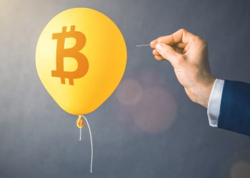 bitcoin bubble top peak pop