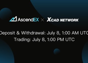 AscendEX Lists XCAD