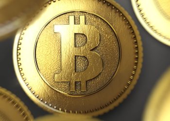 Picture of a bitcoin