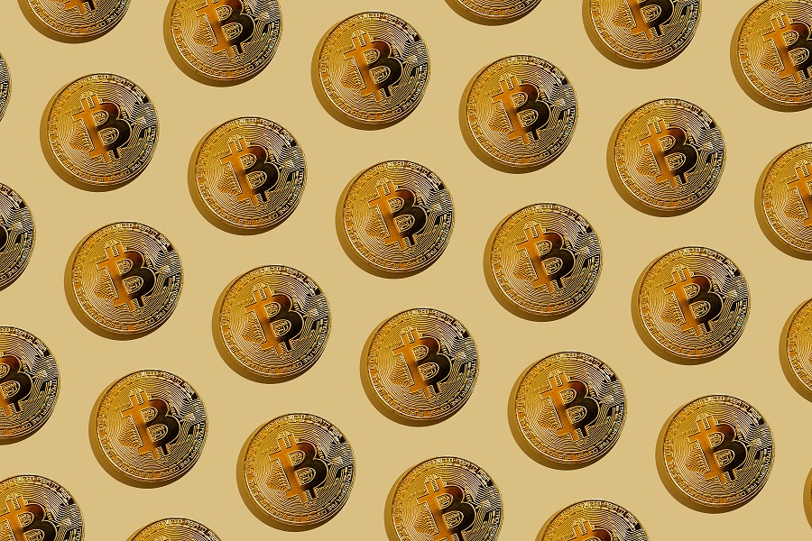 Bisq, a Bitcoin logo pattern