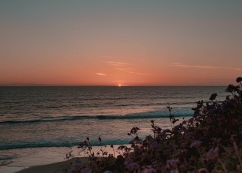 Solana beach in California