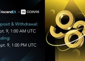 Coin98 Lists on AscendEX