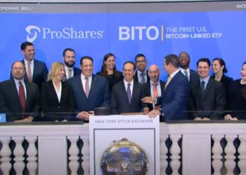 Bitcoin Futures ETF, opening bell ceremony