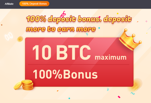 Bexplus Launched 100% Deposit Bonus to Welcome New Users and Provides 100x Leverage for Trading Cryptocurrencies.