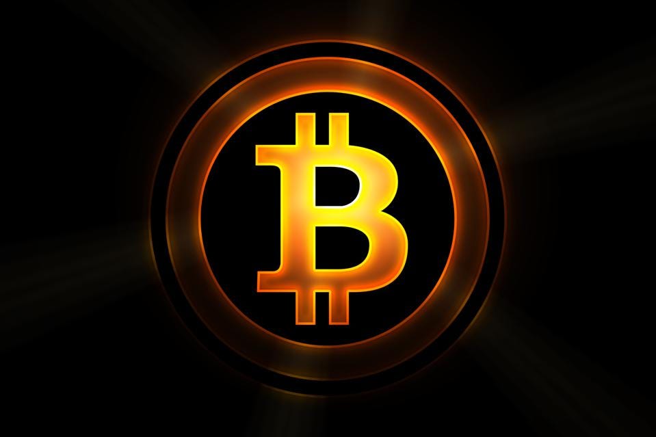 Picture of a bitcoin logo
