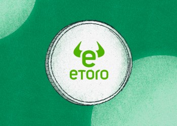 Picture of eToro crypto exchange logo