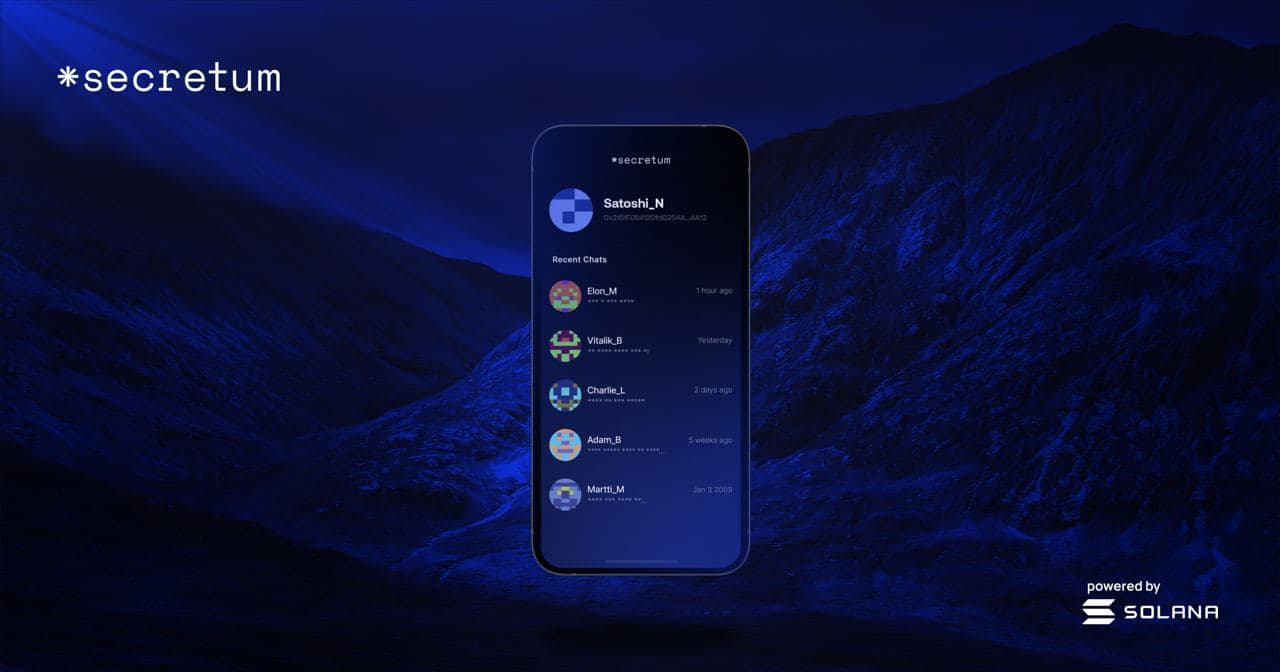 Secretum DApp: The Next Messaging Unicorn on Solana